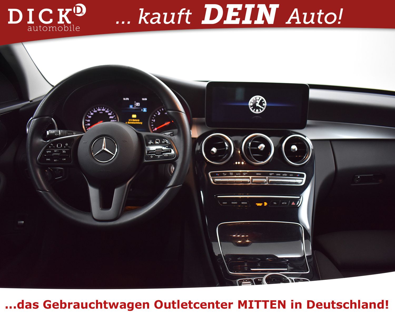 MERCEDES-BENZ C 200d T 9G >NAVI+LED+SHZ+PAKASS+APPLE+TEMP+17" - Image 14