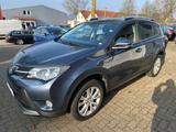 Toyota RAV 4 Executive/AHK/AUT/LEDER/SHZ/TEMP/GJR/LMF - Toyota RAV 4 mit Benzin-Antrieb: Allradantrieb, Geländewagen, Klimaanlage