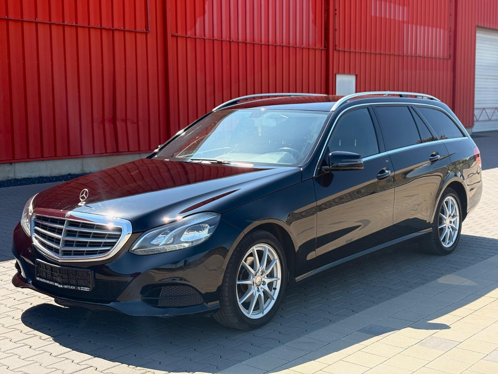 Mercedes-Benz E Klasse CDi LED Leder Navi AHK Temp EU6