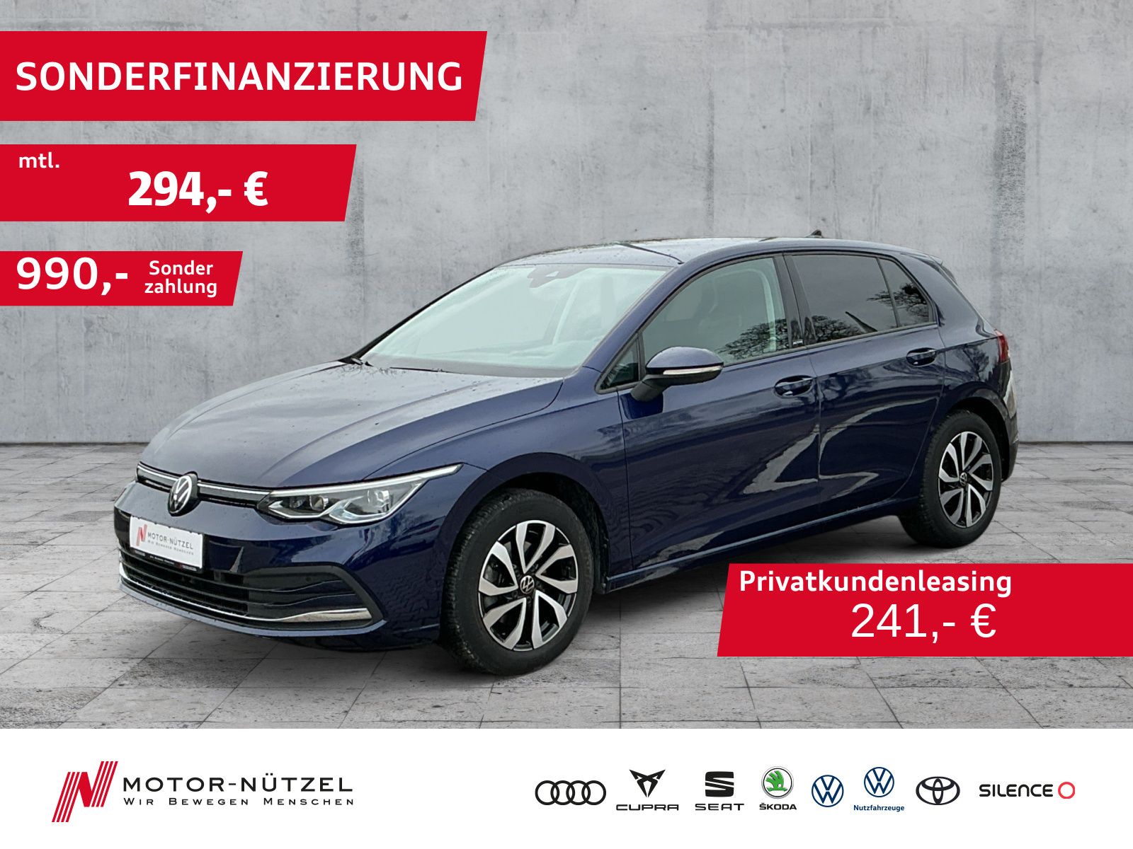 Volkswagen Golf VIII 1.5TSI ACTIVE 5JG+LEDplus+STDHZG+NAVI