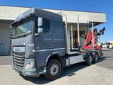 DAF XF 510 mit Penz Ladekran 6x4,  12Z9.50 inkl. Hol - Kipper Mit ladekran