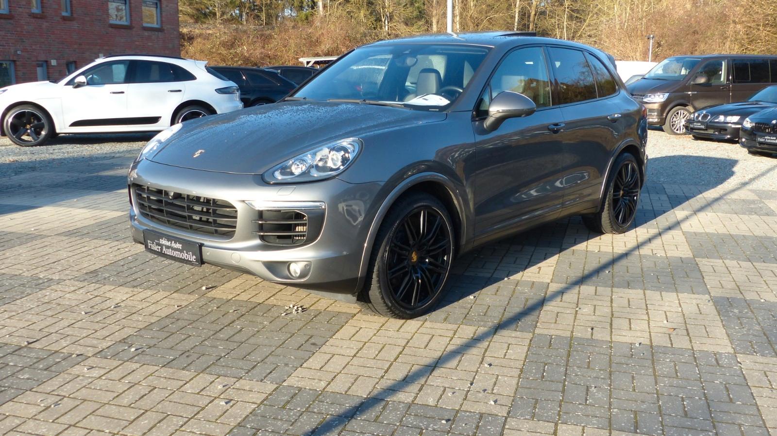 Porsche Cayenne Diesel Pano 21 Zoll AHK Pano Luftfederun