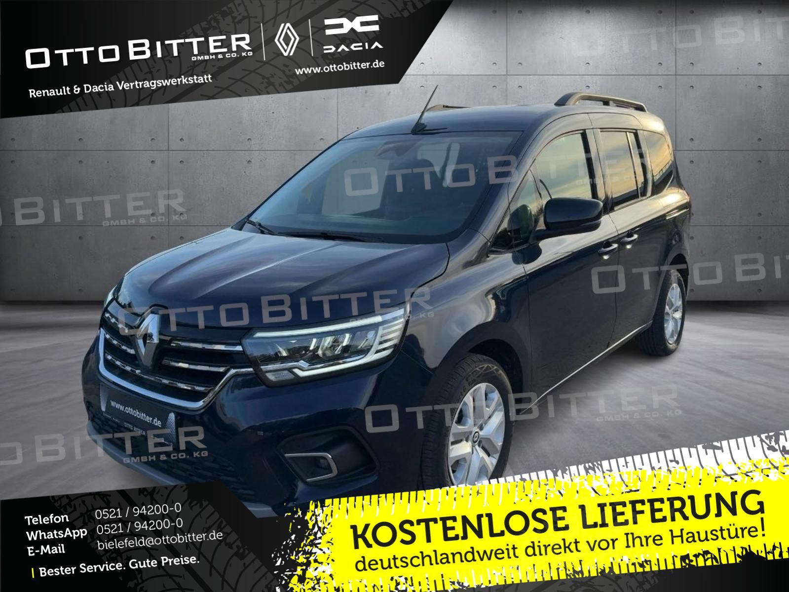 Renault Kangoo Techno TCe130 AUTOMATIK 5-SITZE KAMERA