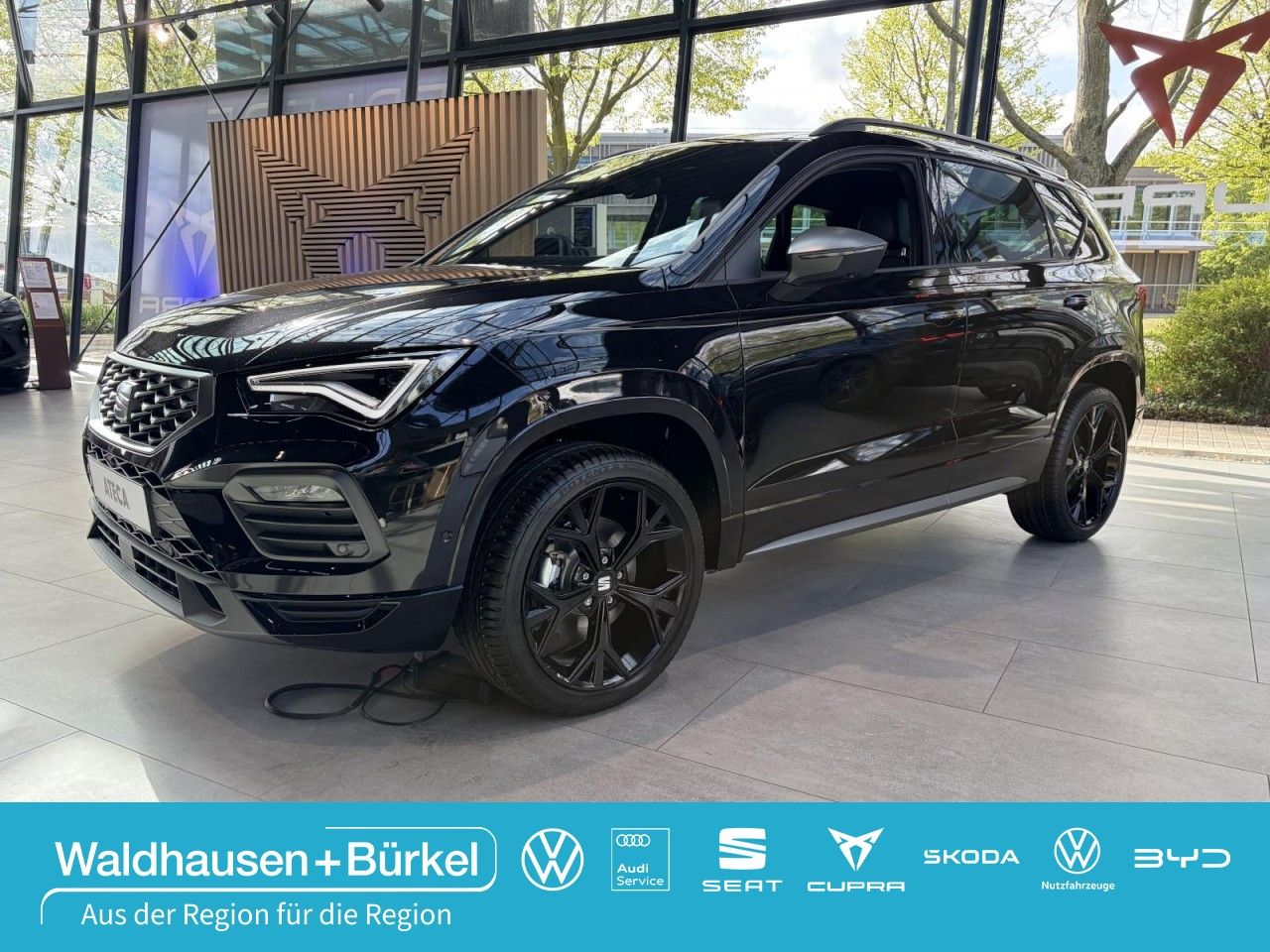Seat ATECA FR BLACK EDITION 1.5 TSI ACC+360+LED+SHZ