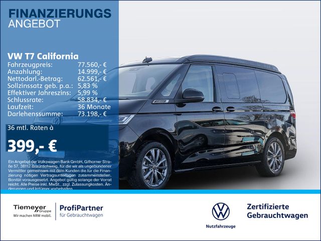 Volkswagen T7 California 2.0 TDI DSG OCEAN AHK ACC LM18 MAT