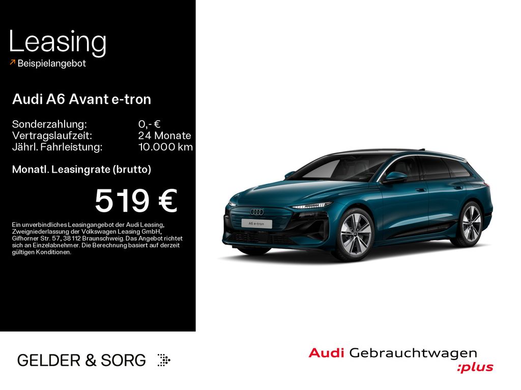 Audi A6 Avant e-tron perf. S line 270 kW Air*B&O*Pano