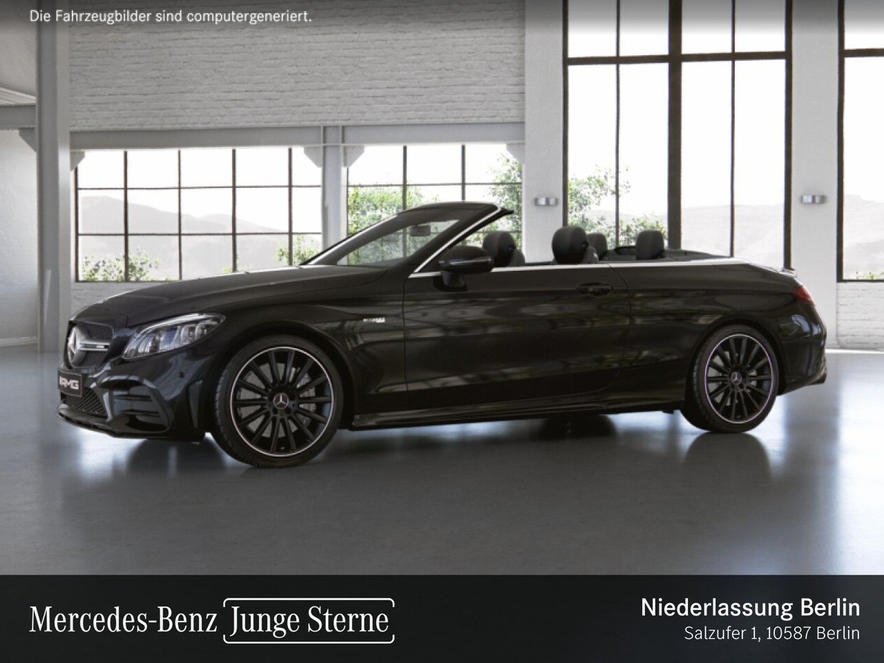 Mercedes-Benz C 43 AMG 4M Cabrio PerfAGA Volldi Burme Night foto 3