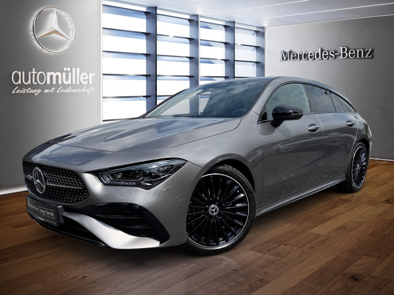 MERCEDES-BENZ CLA 200 SB AMG+NIGHT+MULTIBEAM+DISTRO+KEYLES+19'