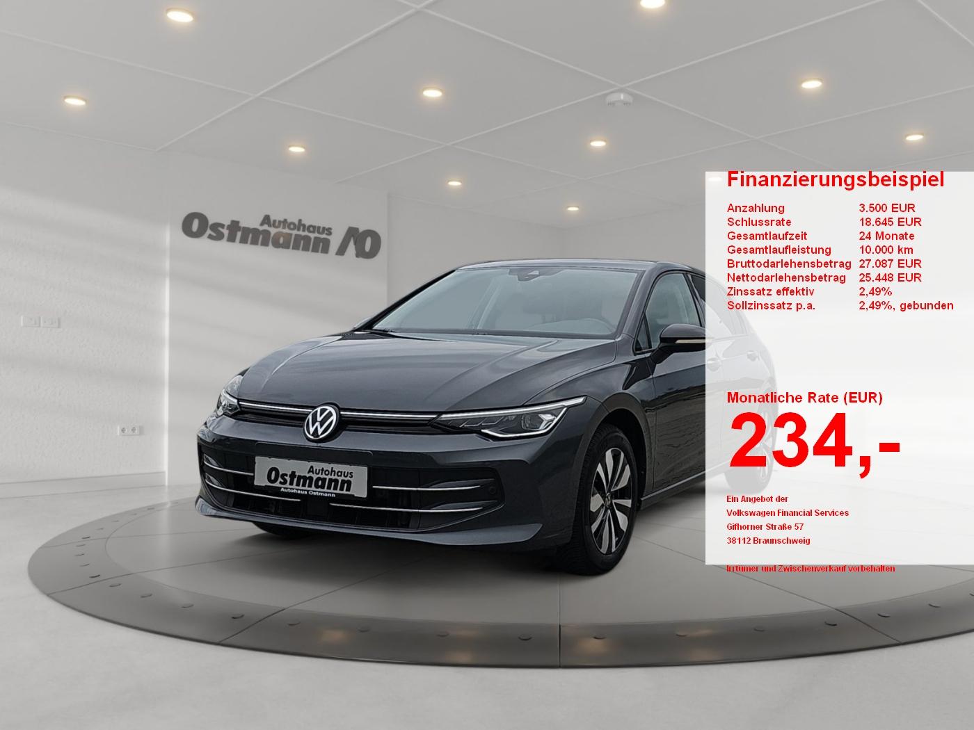 Volkswagen Golf VIII 1.5 eTSI W Goal ACC AUT Akustikglas AH