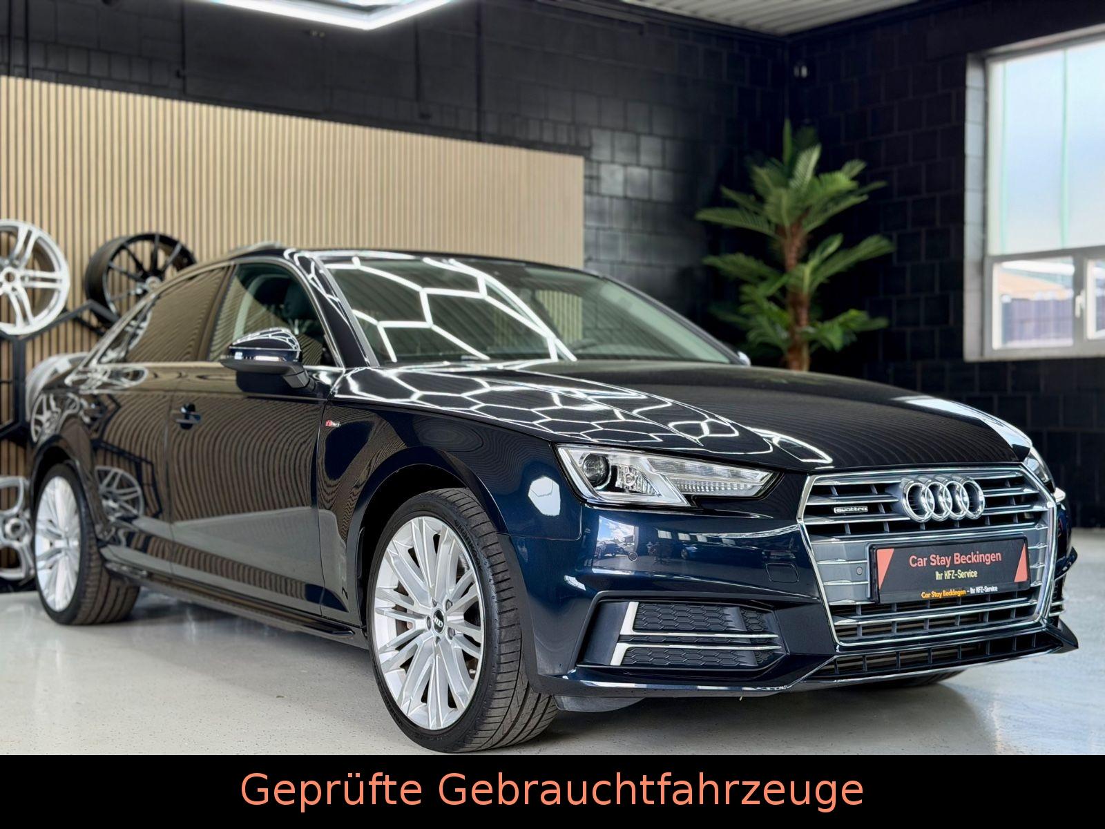 Audi A4 Lim. quattro S-line-B&O-Matrix-LED-Virtual