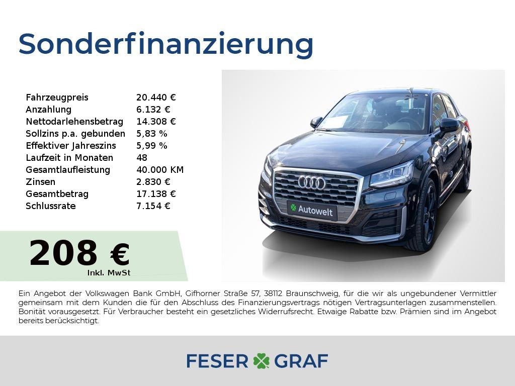 Audi Q2 s-line 35 TFSI S tronic AHK/Kamera/SHZ/Navi