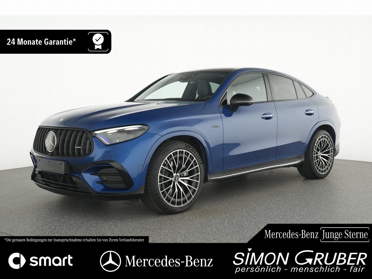Mercedes-Benz GLC 43 4M Coupé AMG Night II RealPerfo Burm AHK