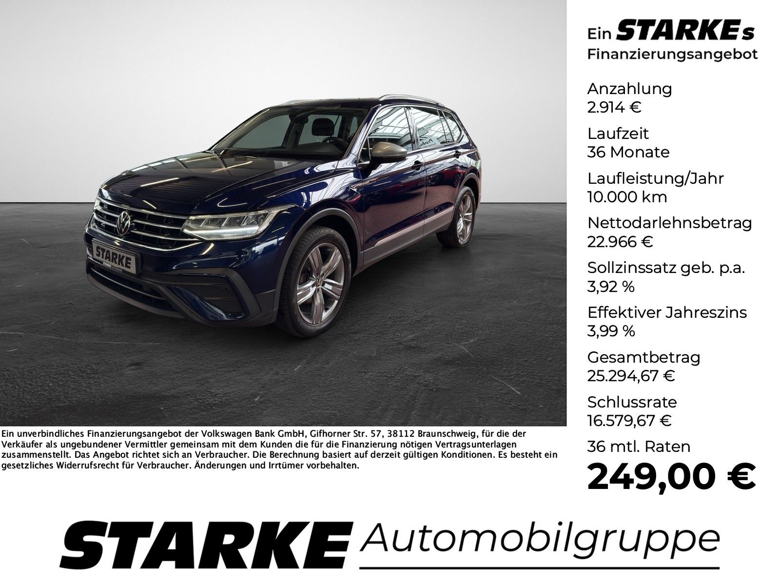 Volkswagen Tiguan Allspace 2.0 TDI DSG Life  Panodach AHK L