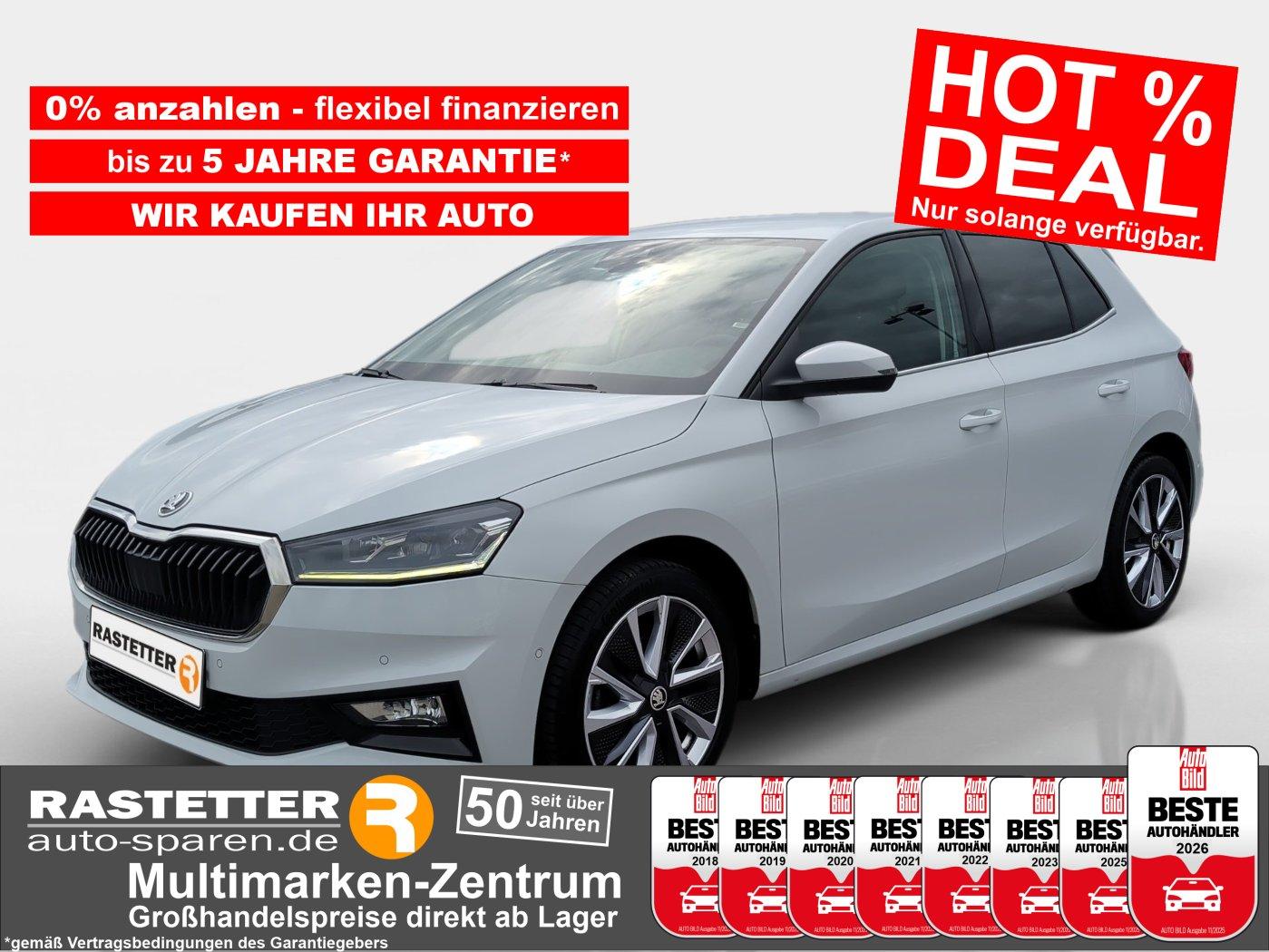 Skoda Fabia 1.0 TSI Style Navi+Kamera+ACC+LED+Keyless