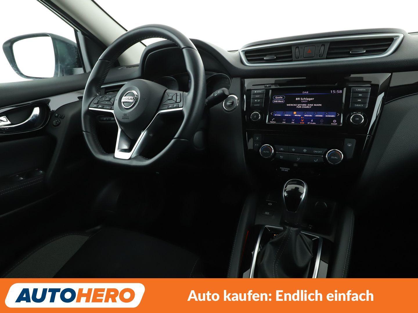 Nissan Qashqai 1.3 DIG-T Zama Aut.*NAV*TEMP*360CAM*PDC*SHZ*ALU*, миниатюра 9