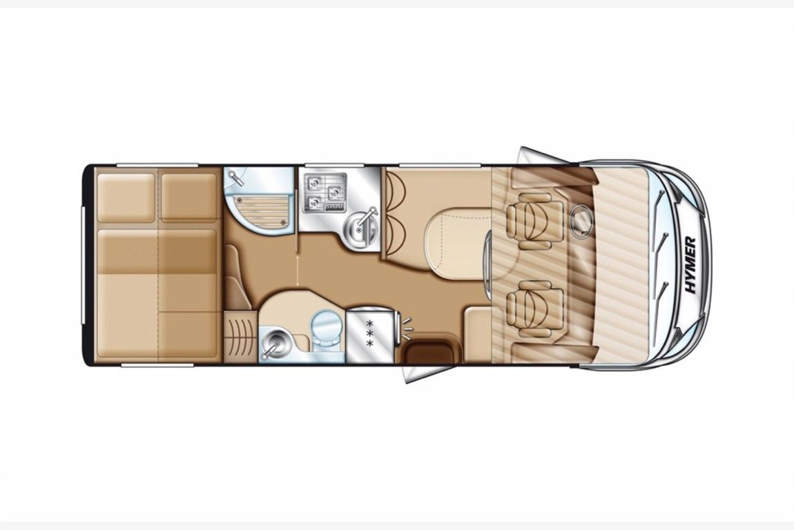 Fahrzeugabbildung HYMER / ERIBA / HYMERCAR B - KLASSE 594 - AUS ERSTBESITZ