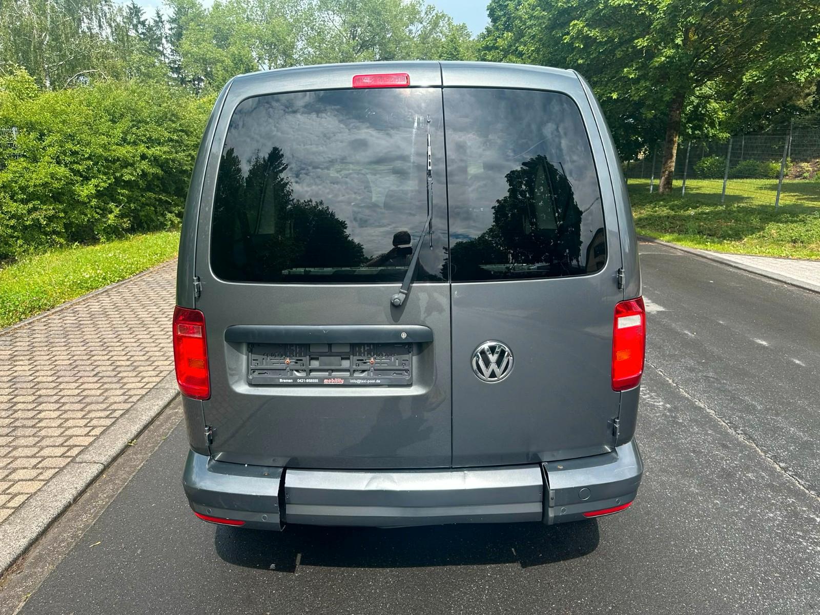 Volkswagen Caddy Maxi 2.0 TDI DSG Klima Rollstuhlrampe 7Sit
