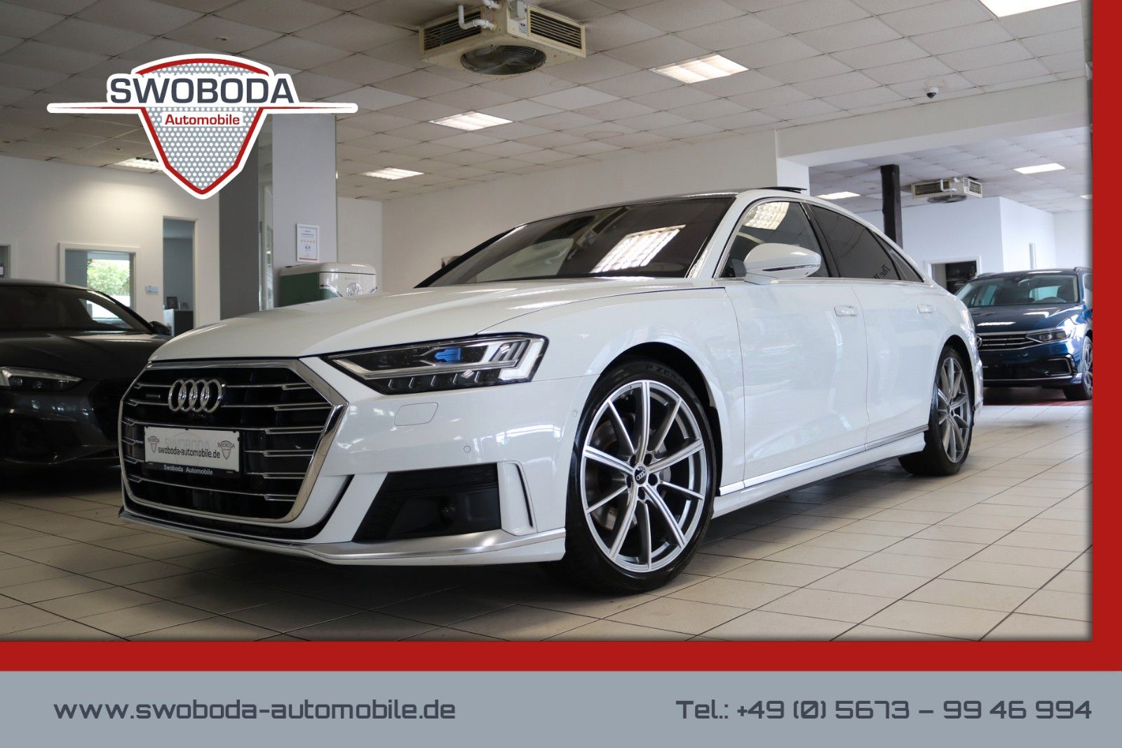 AUDI A8 50 TDI Sport Luft AHK 360 Pano STHZ Laser B&amp;O