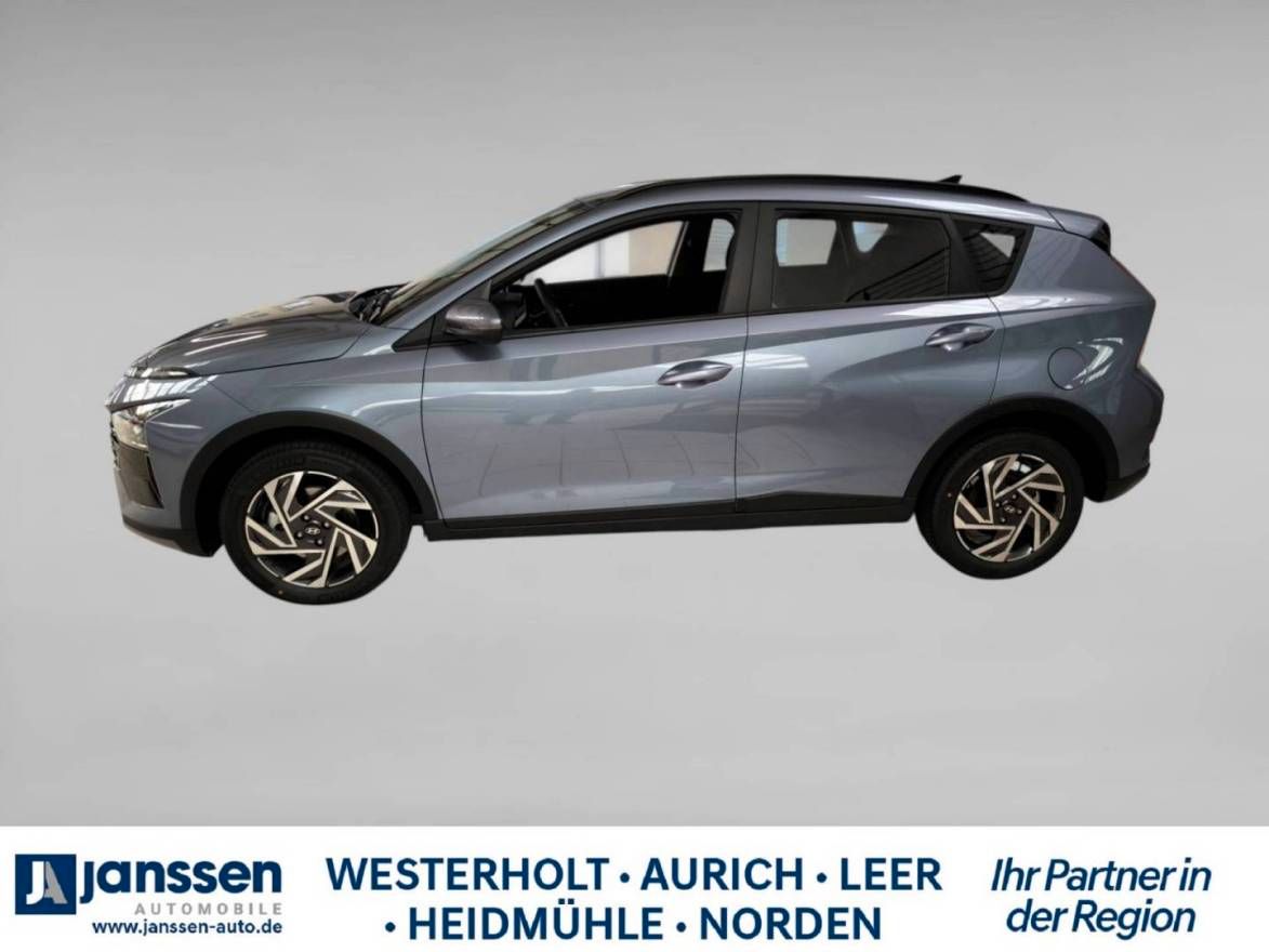 Fahrzeugabbildung Hyundai BAYON Trend Navi Digitales Cockpit PDC LED Schei
