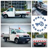 Volkswagen T5 1,9 TDI*PRITSCHE*1. HAND*TÜV NEU*AHK* - Volkswagen T5 Transporter in Nürnberg