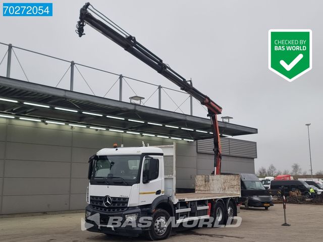 Mercedes-Benz Arocs 2536 6X2 Palfinger PK 16002 Crane Lenkasch