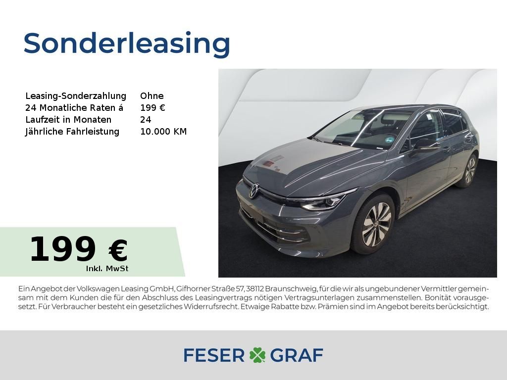 Volkswagen Golf 8 2.0 TDI Goal DSG ACC AHK LED+ Navi RüKa