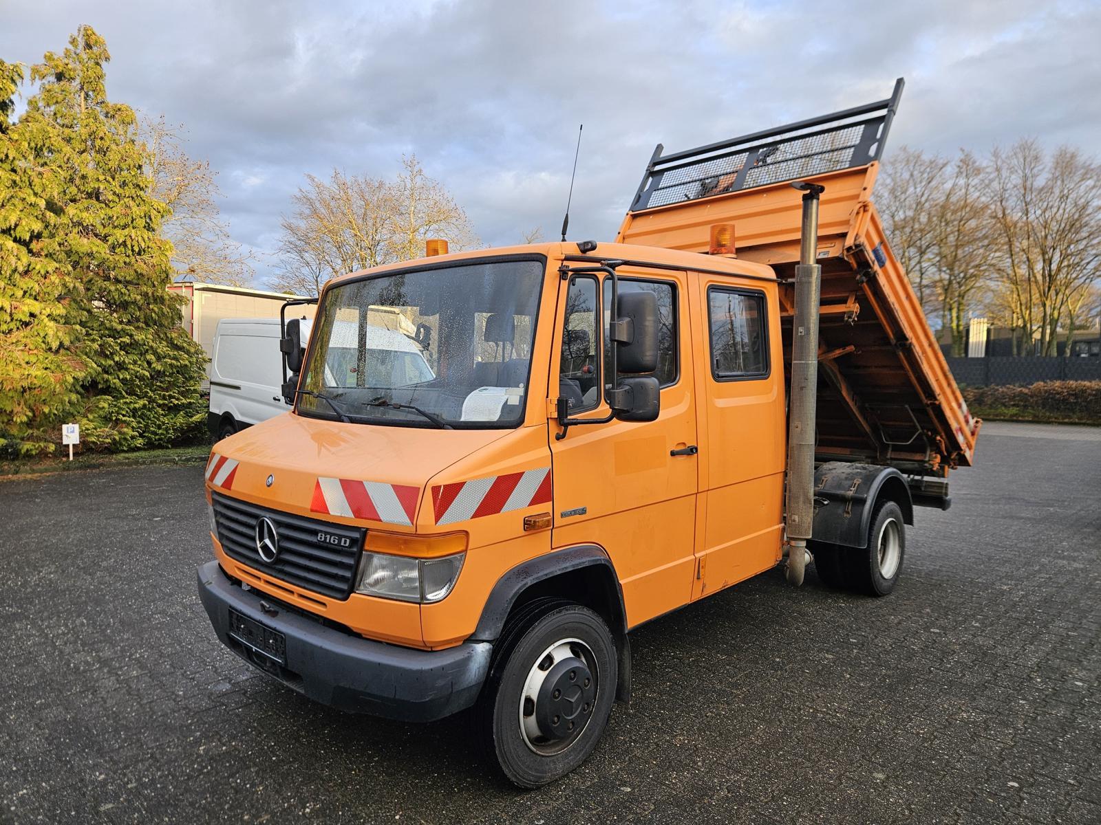 Mercedes-Benz Vario 816*MEILER+Kran*AC*STHZ*2xAHK*EUR5*HU10/26