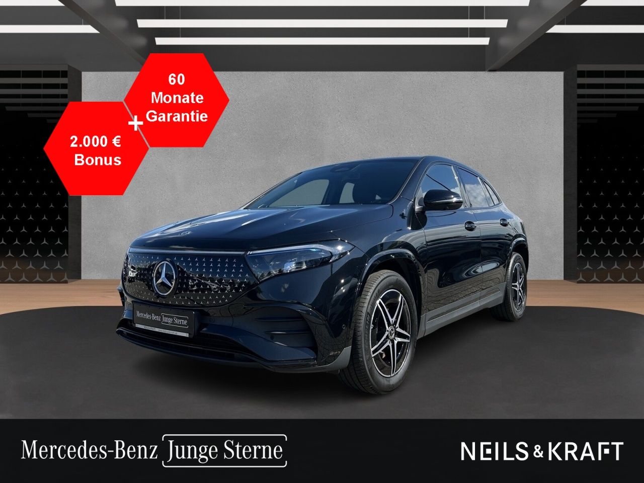 Mercedes-Benz EQA 250 AMG BURM NIGHT TOTW AMBIENTE 360 STDHZ