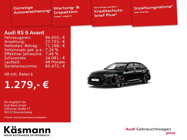 Audi RS 6 Avant B&O KERAMIK PANO DYNAMIKPAKET