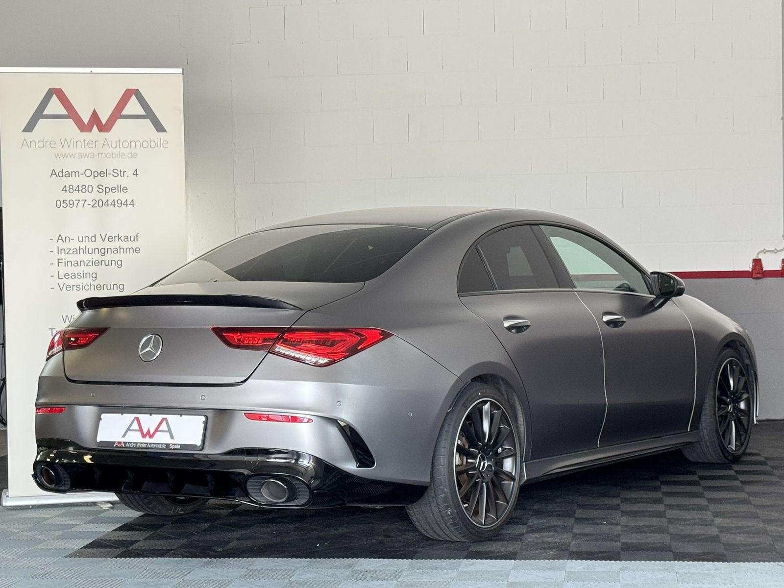 Mercedes-Benz CLA 35 AMG 4Matic Aerodynamic matt Night MBUX foto 5