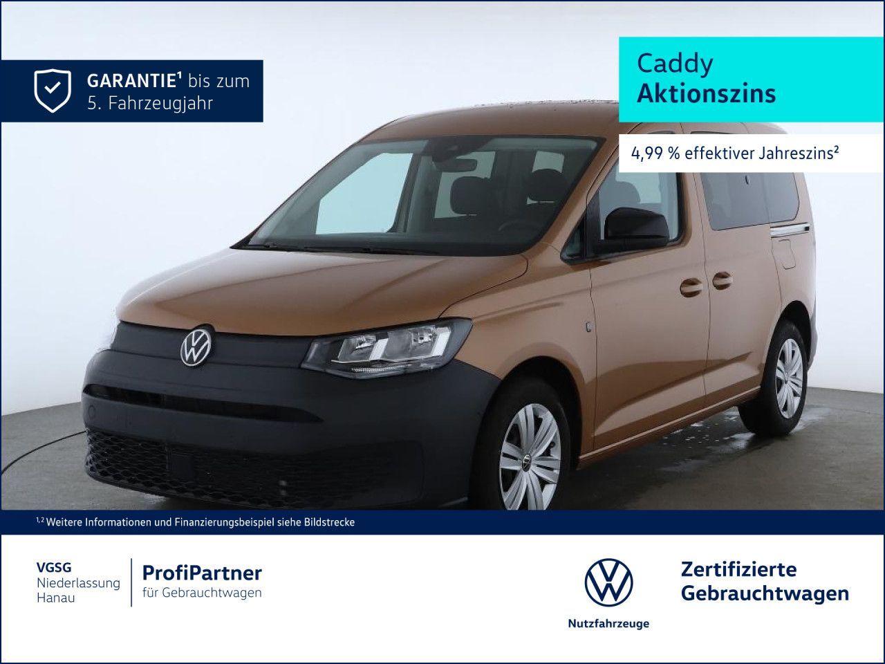 Volkswagen Caddy Vorb.AHK Standhzg. ACC PDC Navi Sitzhzg.