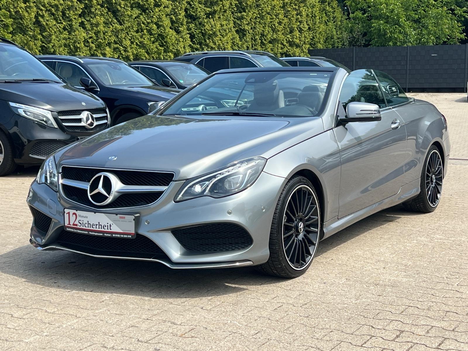 Mercedes-Benz E220d AMG LINE Cabrio 7G-TR-COMAND-LEDER-R.CAM-