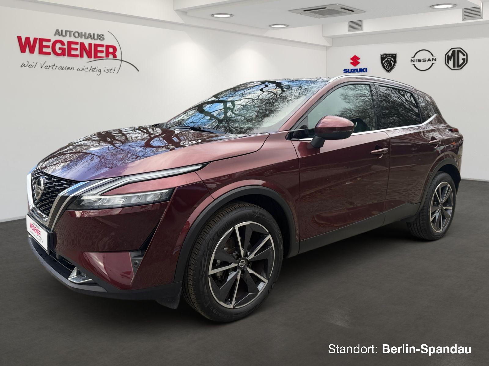 Nissan QASHQAI 1.3 DIG-T Tekna 360°*Leder*Navi*Shz*Pano