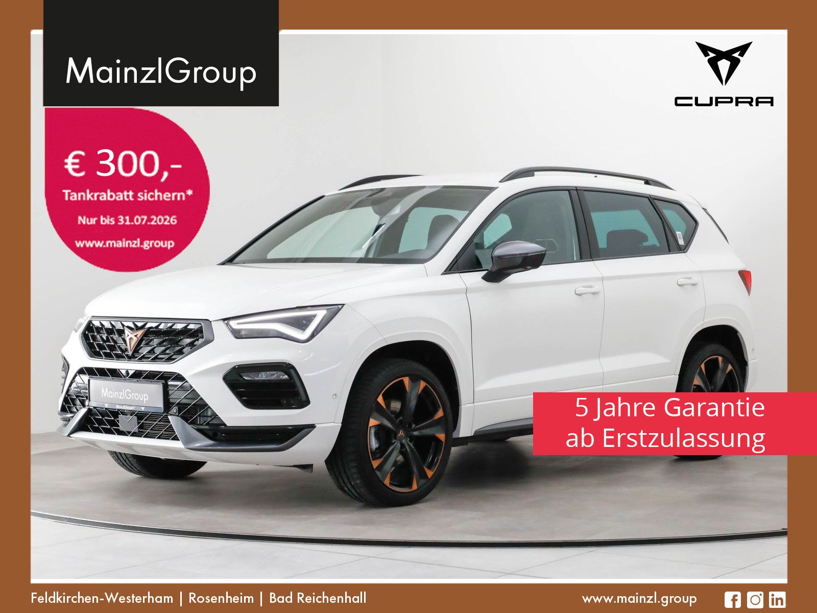 CUPRA Ateca 1.5 TSI DSG AHK SHZ 360° Klima CarPlay