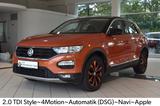 Volkswagen T-Roc 2.0 TDI Style 4Motion~Automatik~Navi~Apple - mit Diesel-Antrieb: Orange