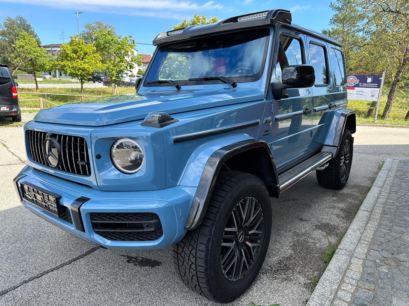 Mercedes-Benz G 63 AMG 4x4/Vintage Blue/Classic Red/Carbon... – 4