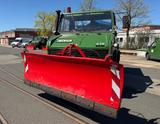 Unimog 424 U1000 Winterdienst Schneepflug + Salzstreuer - Transporter/Lkw bis 7,5t Schneepflug