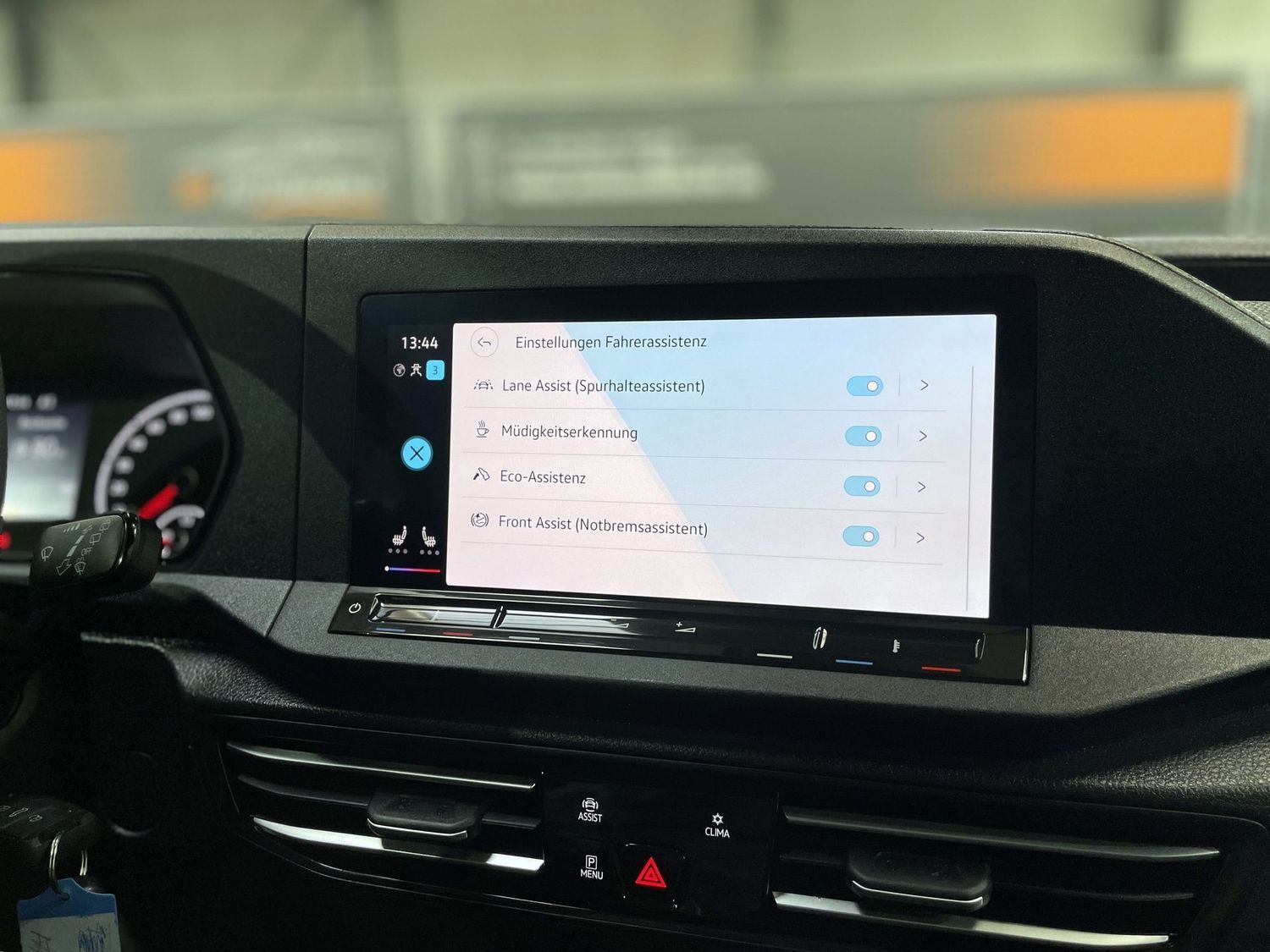 Fahrzeugabbildung Volkswagen Caddy Maxi Live#AHK#Spur#Tempo#PDC#Navi
