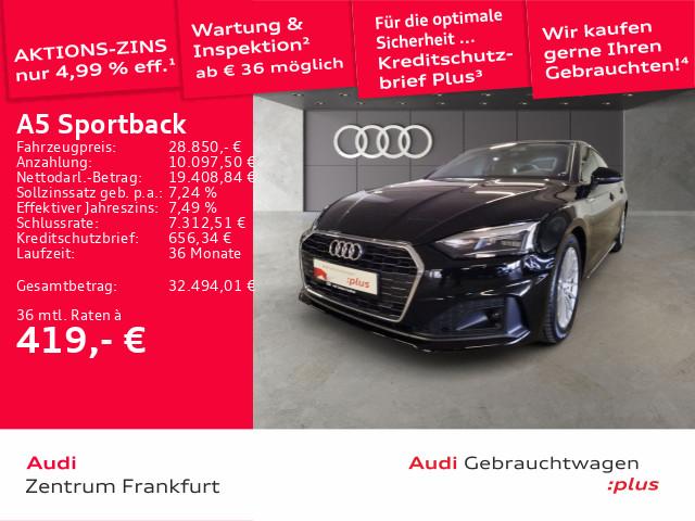 Audi A5 Sportback 35 TFSI S tronic LED DAB PDC