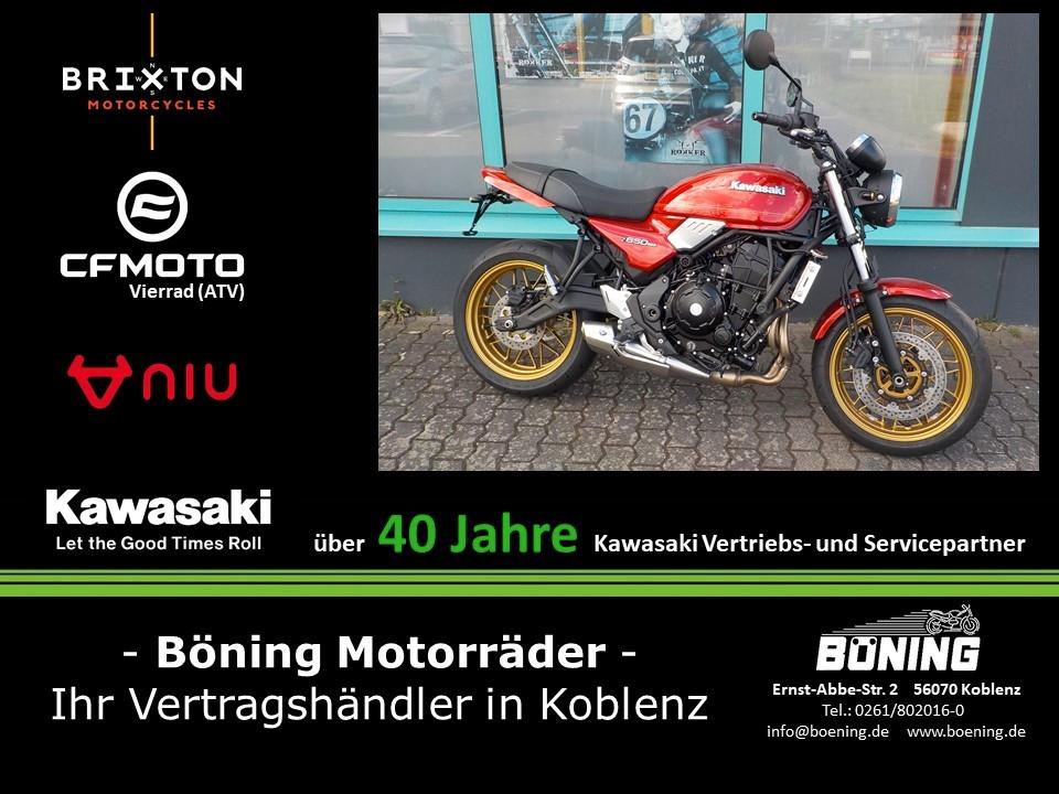 Kawasaki Z650RS - Umbau - Blinker-Rücklichtkombi