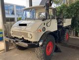 Mercedes-Benz Unimog 406 Kipper, Kran, Oldtimer - Schlepper Oldtimer