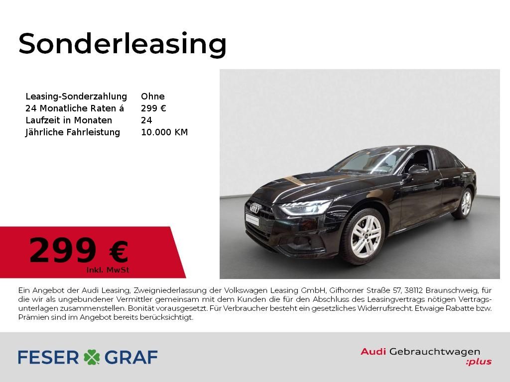 Audi A4 Lim. 40 TFSI Matrix/Memory/Navi plus/R-Kamera