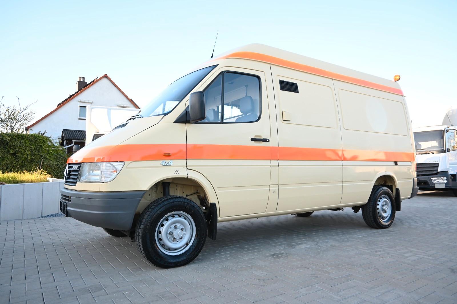 Mercedes-Benz Sprinter 312D 4x4,ALLRAD,KLIMA,WEBASTO,TOP