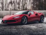 Ferrari 296 GTB Rosso Mugello / Surround View / Lift / C - Ferrari 296 GTB: Sportwagen