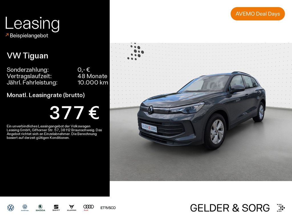 Volkswagen Tiguan 1.5 eTSI Neues-Mod*LED+DAB+*AHK*Digital*