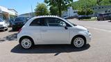 Fiat 500 C DolceVita 1,2 59 PS weiss-Dach gestreift - Fiat: 500 Weis