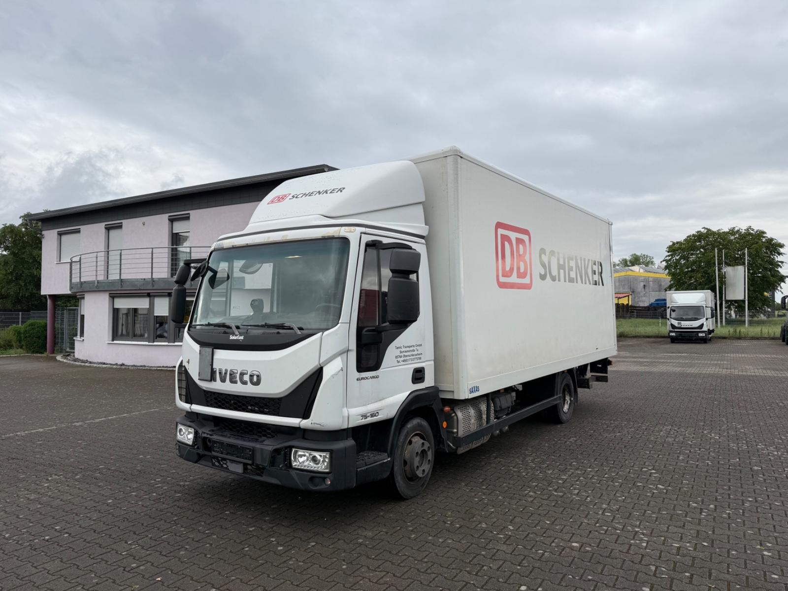 Iveco Eurocargo 75E16/P  Euro6 Koffer LBW 1000kg