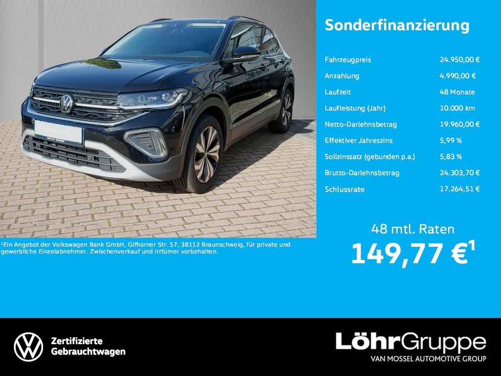 Volkswagen T-Cross 1.0 TSI DSG Style 17" ACC AHK Navi LED