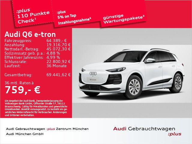 Image of Audi Q6 e-tron