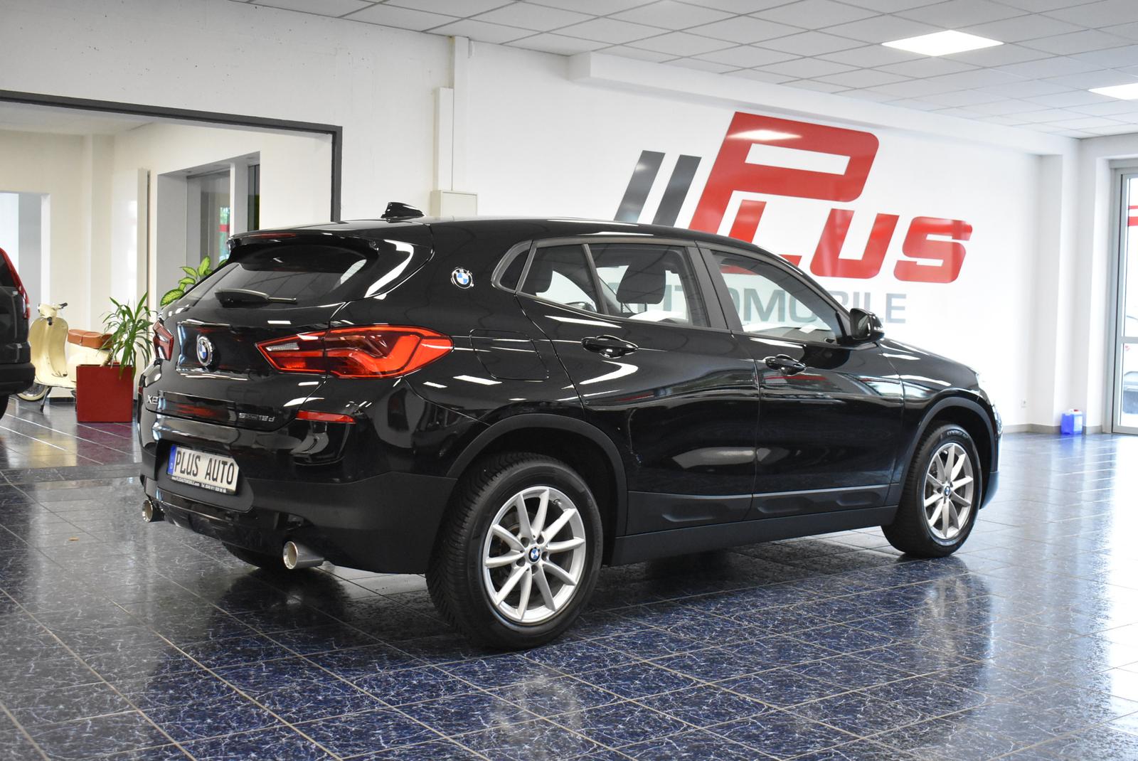 BMW X2 sDrive 18d Aut Navi LED Panora Kamer Leder 